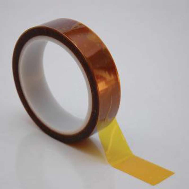 Kapton Tape, 5/8in x 36yds, Amber Polyimide